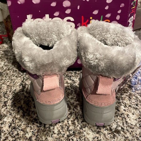Totes‎ Lil Jenny Purple Girls Winter Boots - Picture 5 of 8